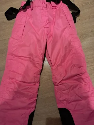 Pantalón de nieve niña rosa