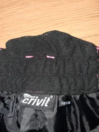 Pantalón de nieve niña rosa