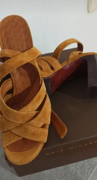 Zapato Chie Mihara Ante Marrón Talla 40