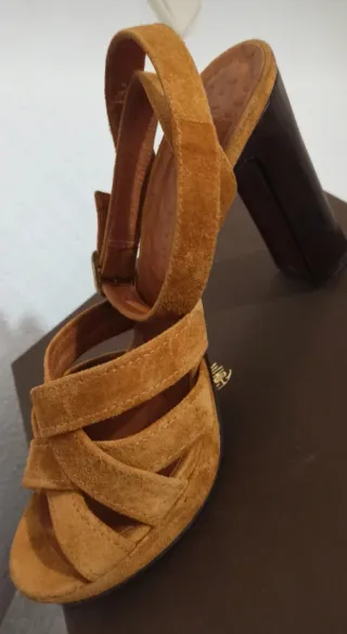 Zapato Chie Mihara Ante Marrón Talla 40