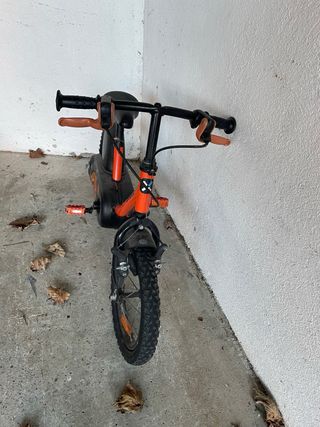 Bici infantil Btwin naranja