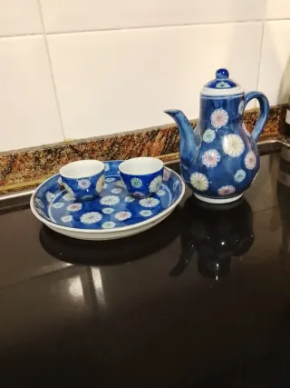 Juego de té japonés para 2