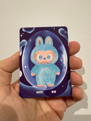 Labubu Hope Peluche Azul