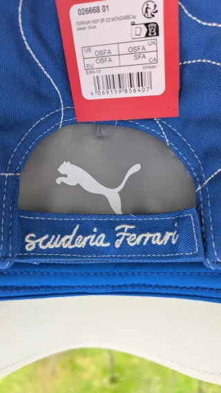 Boné Puma x Ferrari Monza Azul