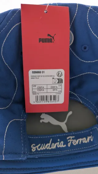 Boné Puma x Ferrari Monza Azul