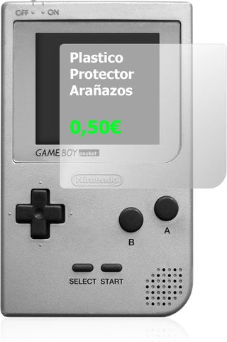 Tapa Game Boy Pocket Azul Oscura