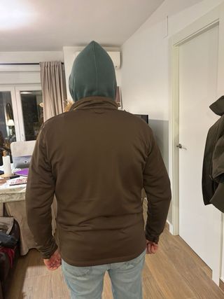 The North Face Abrigo Naranja y Negro