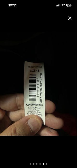 Traje Álvaro Moreno azul marino hombre