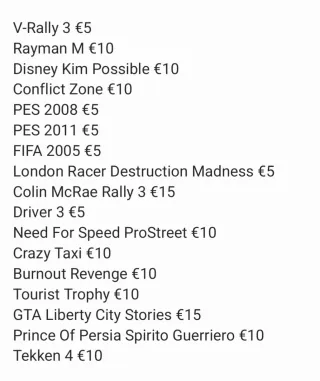 Giochi Playstation 2