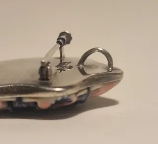 Broche/Colgante Sargadelos Azul y Rosa