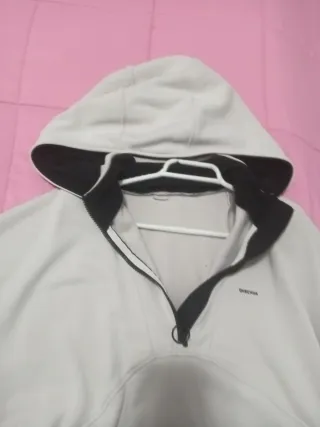 Sudadera con capucha y cremallera mujer