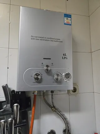 Calentador de agua a gas 6L LPG