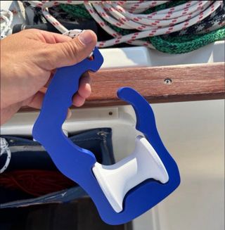 Polea para guía de amarre de barco
