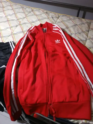 Chaqueta Adidas Roja Talla S