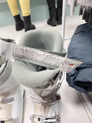 Botas de esquí Wedze blancas