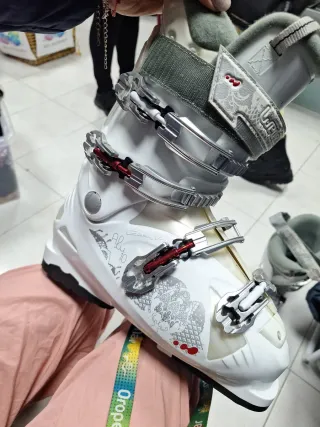 Botas de esquí Wedze blancas