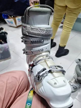 Botas de esquí Wedze blancas