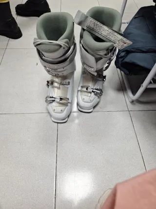 Botas de esquí Wedze blancas