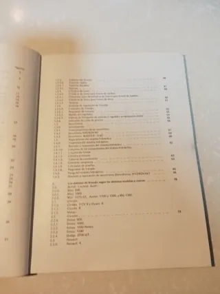 Manual de reparaciones de frenos de coches antiguo