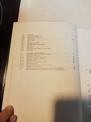 Manual de reparaciones de frenos de coches antiguo