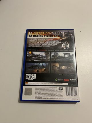 Juego PS2 Call of Duty World at War Final Fronts