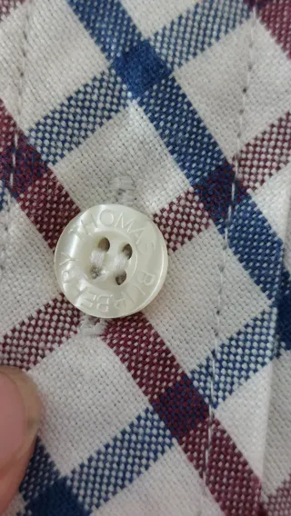 Camisa de cuadros para hombre