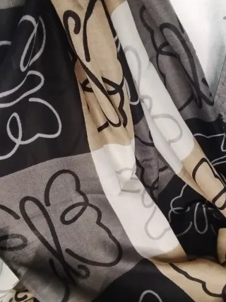 Bufanda / Pashmina Estampado Mariposas