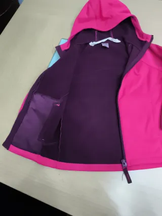 Chaqueta Neopreno Niña Rosa