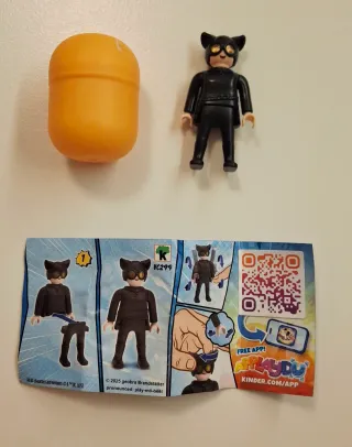 Sorpresa Kinder Playmobil DC Catwoman