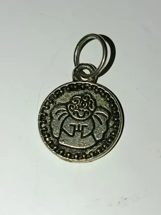 Collar Jollas azul y plata