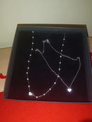 Collane donna con perle e cuore