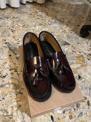 Zapatos castellanos BY marrones talla 39