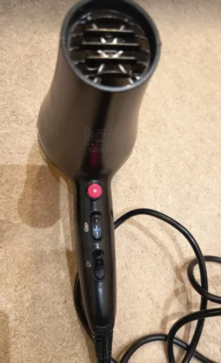 Secador de pelo Rowenta Negro