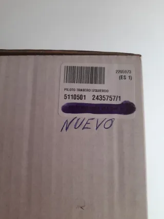 Piloto trasero Jumpy, Scudo, Fiat