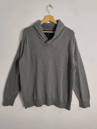 Jersey Tommy Hilfiger Gris Talla XL