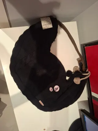 Bolso de lana Nice Things negro