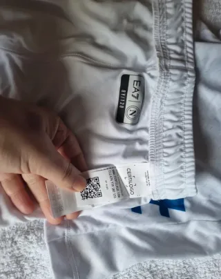 Completo bambino Napoli EA7