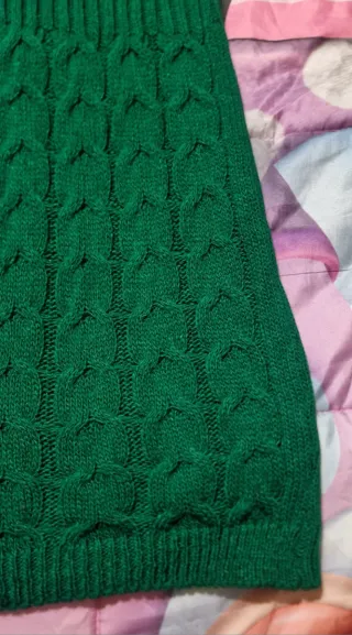 Vestito donna invernale verde