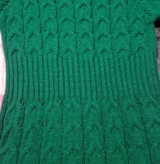 Vestito donna invernale verde