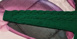 Vestito donna invernale verde