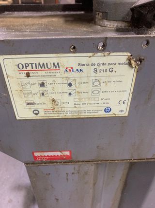 Sierra de cinta profesional