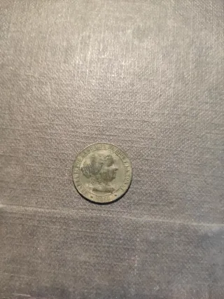 1 Céntimo Isabel II 1860
