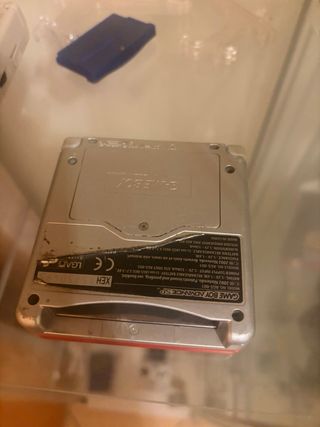 Game Boy Advance SP Rojo/Plateado