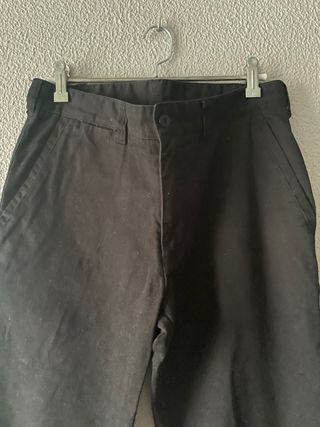 Pantalón Chino Boston Talla 40 Hombre Negro