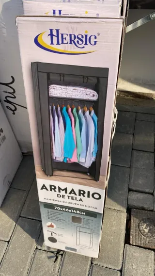 Armadio in tessuto Hersig