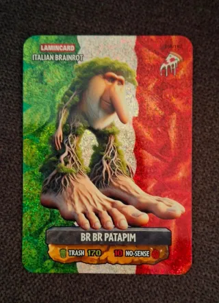 Lamincard Italian Brainrot Serie Multiverse