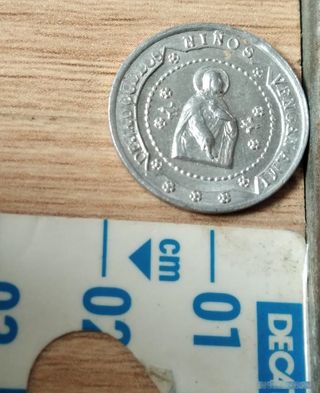 Parroquia Asunción Valdepeñas C.Real Ficha moneda