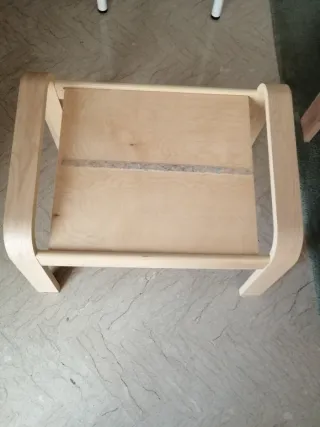 Poggiapiedi Ikea in legno