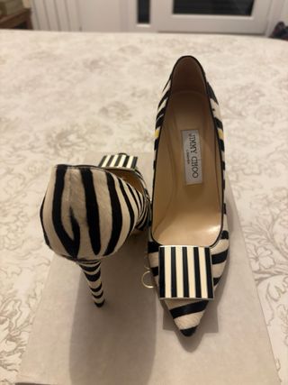 Zapatos Jimmy Choo Talla 37 Rayas