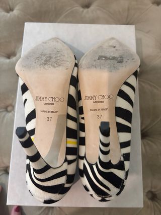 Zapatos Jimmy Choo Talla 37 Rayas